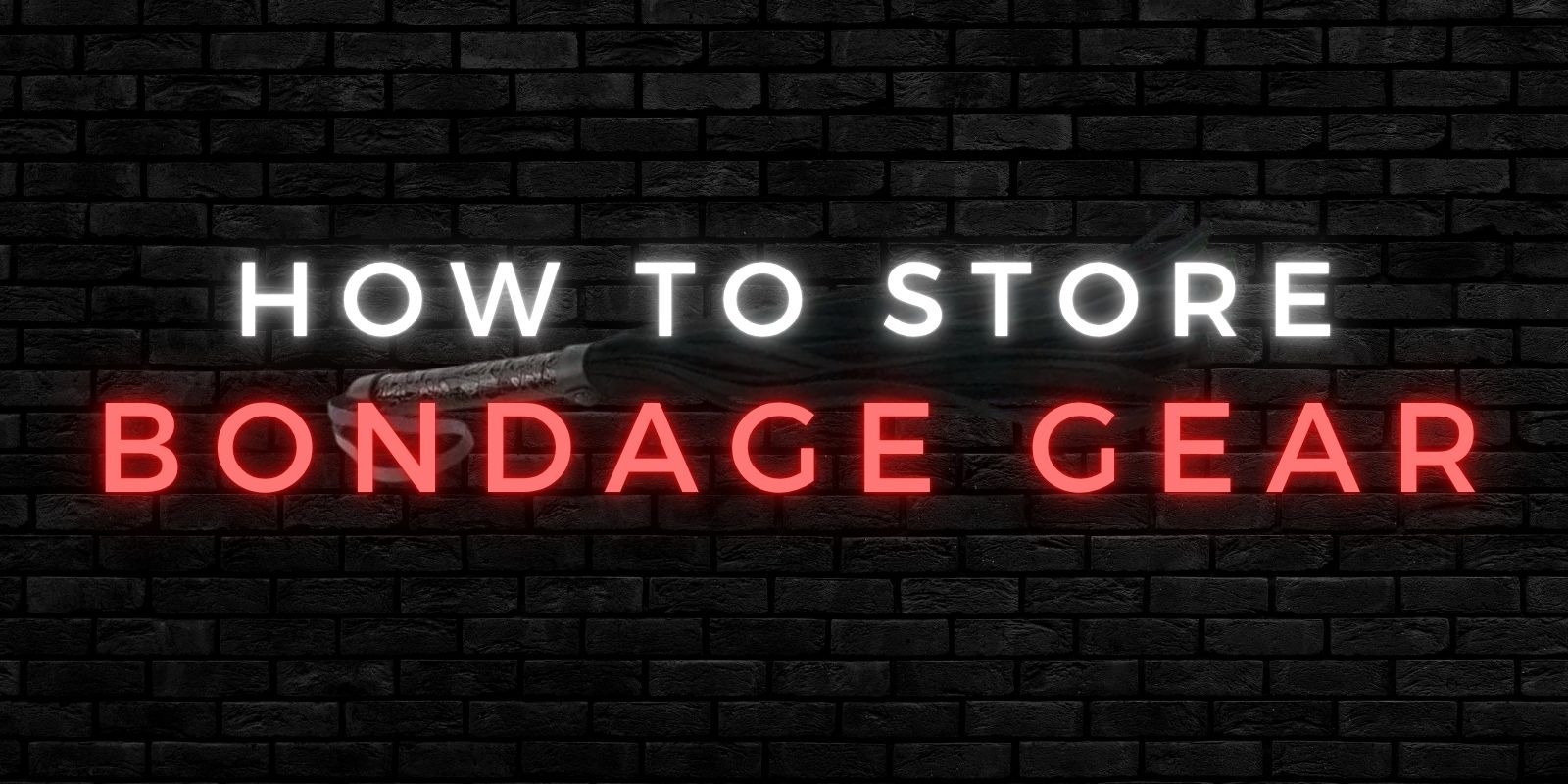 Store Your Adult Toys